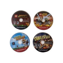 Lego Star Wars, Indiana Jones, Over The Hedge Playstation 2 PS2 Disc Only Lot 4 - £7.36 GBP