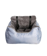 Dog Car Seat Plush Cosy Pet Car Booster Seat for Small Dogs and Cats - $45.98 CAD