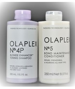 Olaplex No 4P Purple shampoo and NO.5 conditioner 8.5 oz, Authentic, SEALED - $53.90 CAD