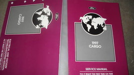 1997 Ford Cargo Truck Service Shop Repair Manual Set Dealership W Evtm Oem - £63.01 GBP