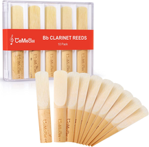 Clarinet Reeds 2.0, Cemeow Traditional Reeds for Clarinet Beginner 10Pac... - £11.96 GBP