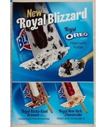 Dairy Queen Poster Backlit Plastic Royal Oreo Blizzard 17x25 dq2 - £64.84 GBP