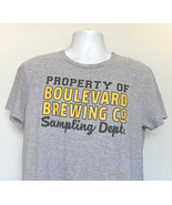 Property of Boulevard Brewing Co  Sampling Dept Kansas City T Shirt Mens... - £16.98 GBP