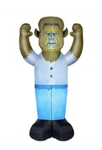 Halloween Prop 8 Ft Light-Up Wolfman Inflatable - Decorations (sh) - £158.77 GBP
