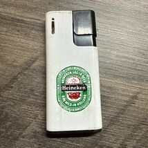 Vintage Heineken Butane Enamel slim Lighter Made In Korea - $9.90