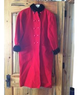 NINA RICCI PARIS 1960’s Red Wool Coat - £71.35 GBP