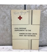 Vintage 1951 Civil Defense Supplement To American Red Cross First Aid Te... - £12.12 GBP