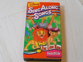 Disneys Sing Along Songs - The Lion King: Circle of Life (VHS Video Tape, 1994) - £10.27 GBP