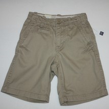 Gap Kids Boy&#39;s Beige Tan Chino Shorts size 7 Slim NWT - $14.99