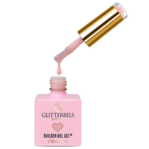 Glitterbels Hema Free Builder-Bel Gel - FRENCH KISS, 0.5 Oz.