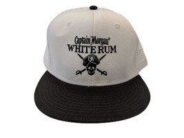 Captain Morgan Stitched Logo Meshback Hat Black - £19.53 GBP