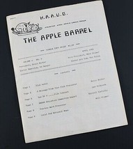 Vintage HAAUG Houston Area Apple Users Grough APPLE BARREL Bulletin Vol ... - £10.74 GBP
