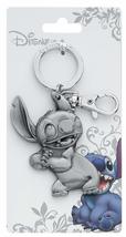 Disney Stitch Pewter Key Ring Silver, 3&quot; - £9.42 GBP