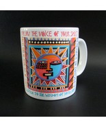 Laurel Burch Global Spirit Mug Metallic Sun Follow Voice Spirit Coffee C... - £21.97 GBP