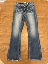 Buckle BKE Jeans Womens 27x29 Blue Payton Mid Rise Boot Cut Jeans Stretch Denim - £19.55 GBP