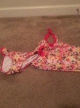 2 Piece Dream Wave Girls Graphic Swim Set Outfit Bikini Bottom Top Size 10/12 - £29.28 GBP