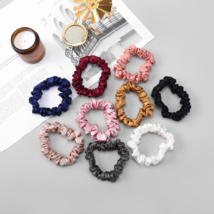 Pure Mulberry Silk Mini Scrunchie | 0.8 inch | Float Collection - $13.99+