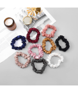 Pure Mulberry Silk Mini Scrunchie | 0.8 inch | Float Collection - $13.99+