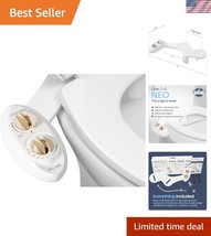 NEO 120 Gold Bidet Attachment - Self-Cleaning Nozzle with Adjustable Pre... - $1,092.89 MXN