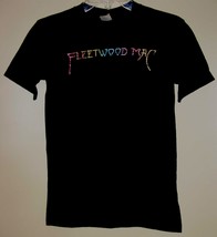 Fleetwood Mac Shirt Vintage Rainbow Glitter Logo Belton Tag Single Stitc... - £130.44 GBP