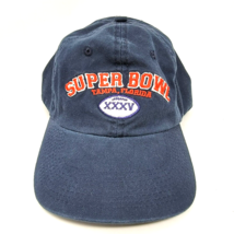 NFL Super Bowl XXXV 35 Vintage Puma Hat Navy Wool Ravens Giants New NWT - £14.79 GBP