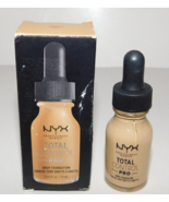 NYX Total Control Pro Drop Foundation Buff 0.43fl OZ New - £13.36 GBP