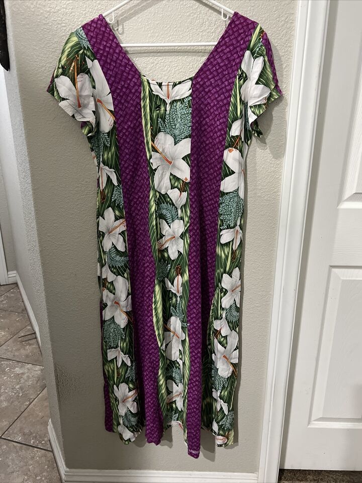 Mango Howell Hawaii Hawaiian Muumuu Dress and similar items