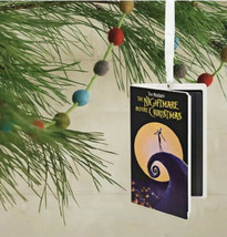 2021 Hallmark Nightmare Before Christmas VHS  VCR Tape Ornament Walgreens - £14.09 GBP
