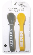 Tunno Tots Silicone Spoon Set, Age 6+ Months, Toddler Feeding and Eating - $8.95