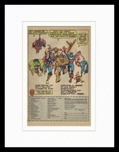 1979 Marvel Comics Subscriptions Framed 11x14 ORIGINAL Vintage Advertisement - £31.64 GBP