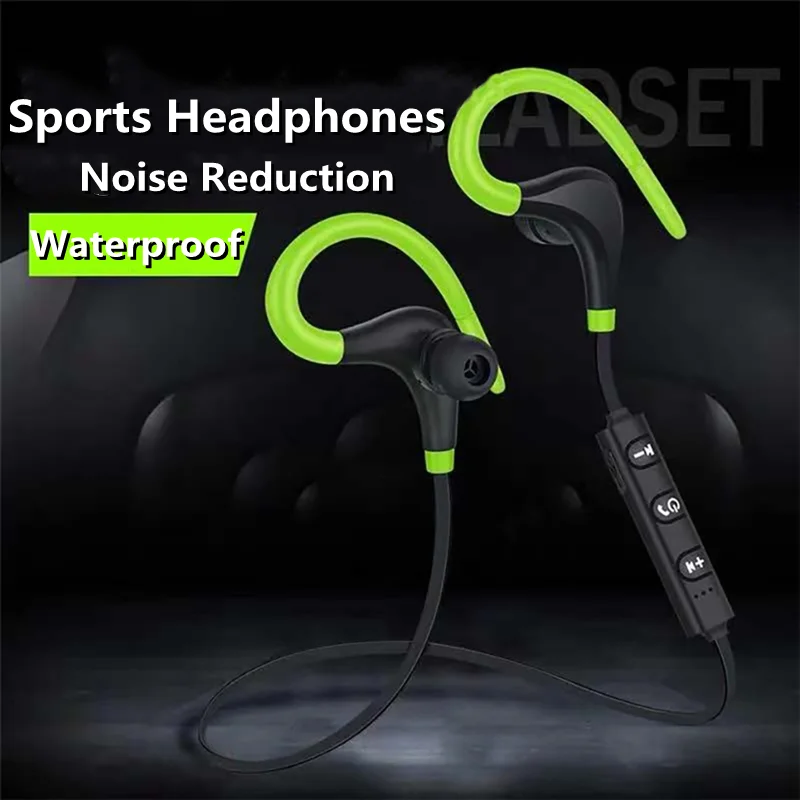 Sporting OLAF Bluetooth Earphones Wireless Headphones Noise Canceling Stereo Blu - £23.90 GBP