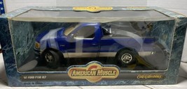 Ford F-150 XLT Pickup Truck 1:18 Scale Diecast Blue Ertl American Muscle... - £46.70 GBP