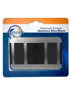 Flipper Platinum Scraper Stainless Steel Replacement Blade for Glass (Single) - £11.98 GBP