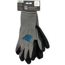 Carolina Panthers Work Gloves Premium Gripper Heavy Duty NFL Official Merch - $12.59