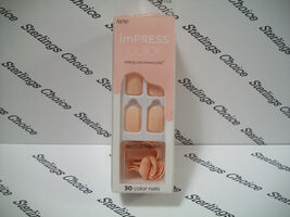 Kiss imPRESS Color Press-on Manicure Nails #83748 Peevish Pink - $10.43