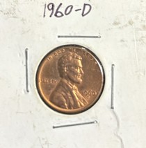 1960 D Small Date &amp; 1960 P Lincoln Cent  (2 COINS) BU - $9.90