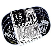 13 Steps To Mentalism (6 DVDs) by Richard Osterlind - Trick - £77.54 GBP