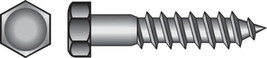 The Hillman Group 832078 3/8 x 6-Inch Stainless Steel Hex Lag Screw, 25-Pack - $57.97