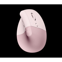 Logitech 910-006472 LOGITECH LIFT VERTICAL ERGONOMIC MOUSE - ROSE - £97.59 GBP