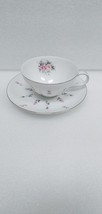 VTG Harmony House Fine China Rosebud Coffee Tea Cup with Saucer 2&quot; Made Japan - £7.07 GBP