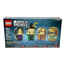 LEGO BrickHeadz: Harry Potter Set (40560) Professors of Hogwarts NEW Retired - $67.20