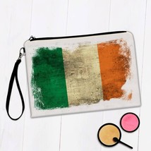 Ireland : Gift Makeup Bag Distressed Flag Vintage Irish Expat Country - £9.38 GBP