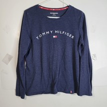 Womans Tommy Hilfiger Navy Long Sleeve Knit Top Size XL - £13.85 GBP