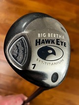 Callaway Big Bertha Hawkeye VFT Titanium 7 Wood Gems 50 Graphite Ladies ... - $24.18