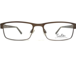 Sunlites Eyeglasses Frames SL4005 200 BROWN Rectangular Full Rim 54-18-140 - $46.53