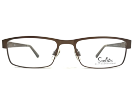 Sunlites Eyeglasses Frames SL4005 200 BROWN Rectangular Full Rim 54-18-140 - £36.51 GBP