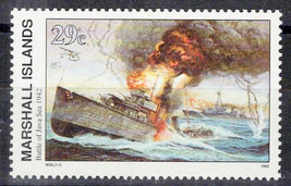 Marshall Islands 300 MNH WWII Battle of Java Sea 1942 ships ZAYIX 0124S0053M - £1.17 GBP