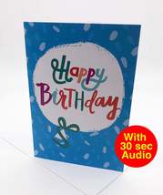 Recordable Audio Birthday Cards - Balloon - AB2205 - With 30 second Audio - £5.01 GBP