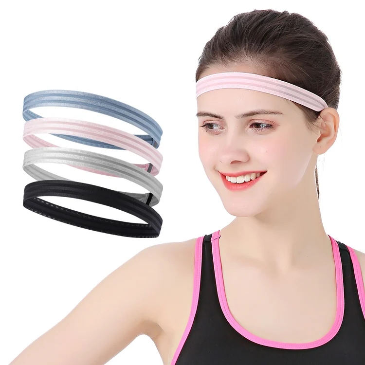 Sporting AOLIKES Non-Slip Sweat-Absorbent Sportings Headband Hair Band Elastic S - £27.87 GBP