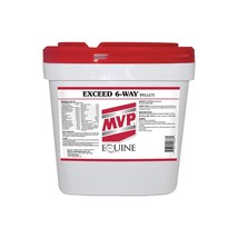 MVP Med-Vet Pharmaceuticals, Ltd. Exceed 6-Way for Horses 16 lb pail - £231.89 GBP